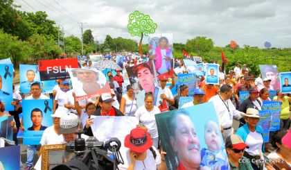 Familias nicaragüenses exigen justicia para las víctimas del terrorismo golpista