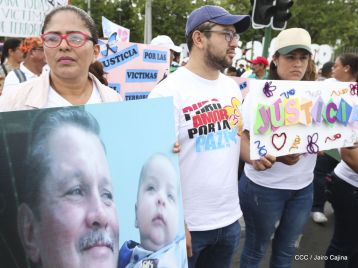 Familias nicaragüenses exigen justicia para las víctimas del terrorismo golpista