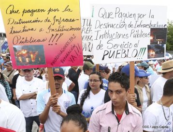 Familias nicaragüenses exigen justicia para las víctimas del terrorismo golpista