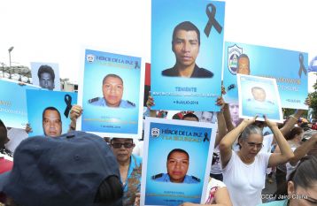 Familias nicaragüenses exigen justicia para las víctimas del terrorismo golpista