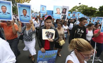 Familias nicaragüenses exigen justicia para las víctimas del terrorismo golpista