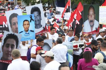 Familias nicaragüenses exigen justicia para las víctimas del terrorismo golpista