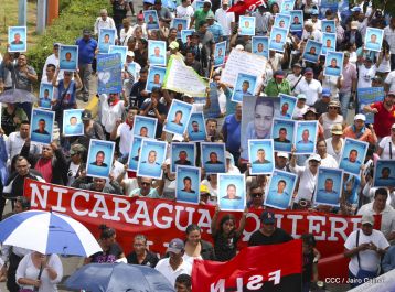 Familias nicaragüenses exigen justicia para las víctimas del terrorismo golpista