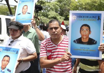 Familias nicaragüenses exigen justicia para las víctimas del terrorismo golpista