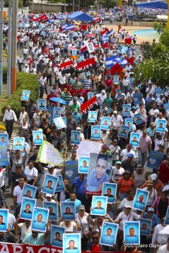 Familias nicaragüenses exigen justicia para las víctimas del terrorismo golpista