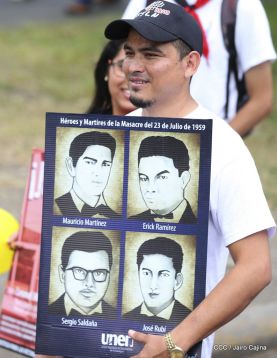 Estudiantes comprometidos por la Paz y la Justicia para las víctimas del terrorismo golpista