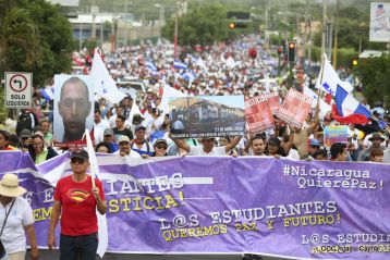 Estudiantes comprometidos por la Paz y la Justicia para las víctimas del terrorismo golpista