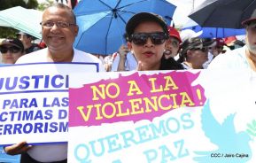 Demandan justicia para víctimas del terrorismo