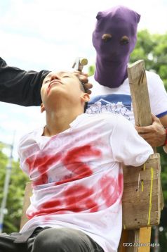 Nicaragüenses claman Justicia y Reparación para víctimas del terrorismo