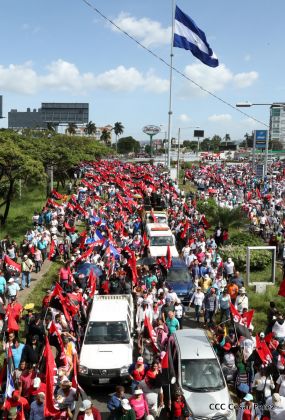 Nicaragua entera grita: ¡Son 198, Ellos los mataron! ¡Que paguen por sus crímenes!