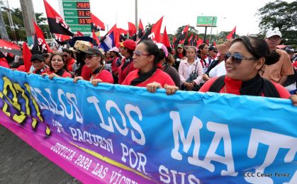 Nicaragua entera grita: ¡Son 198, Ellos los mataron! ¡Que paguen por sus crímenes!