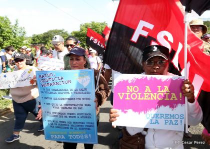 Nicaragua entera grita: ¡Son 198, Ellos los mataron! ¡Que paguen por sus crímenes!