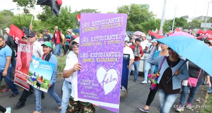 Nicaragua entera grita: ¡Son 198, Ellos los mataron! ¡Que paguen por sus crímenes!