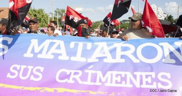 Nicaragua entera grita: ¡Son 198, Ellos los mataron! ¡Que paguen por sus crímenes!