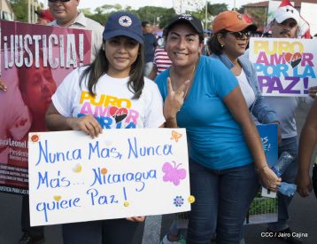 Nicaragua entera grita: ¡Son 198, Ellos los mataron! ¡Que paguen por sus crímenes!