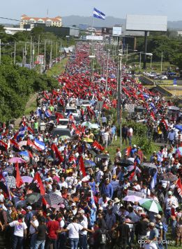 Nicaragua entera grita: ¡Son 198, Ellos los mataron! ¡Que paguen por sus crímenes!