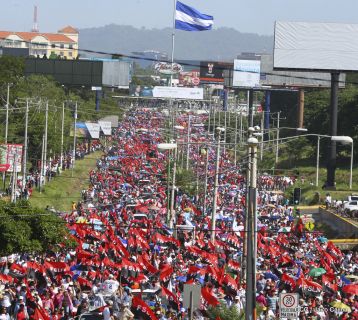 Nicaragua entera grita: ¡Son 198, Ellos los mataron! ¡Que paguen por sus crímenes!