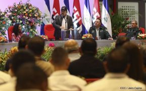 Conmemoración del 38 aniversario de la Fuerza Naval del Ejército de Nicaragua