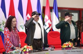 Conmemoración del 38 aniversario de la Fuerza Naval del Ejército de Nicaragua