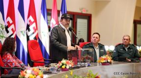 Conmemoración del 38 aniversario de la Fuerza Naval del Ejército de Nicaragua