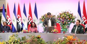 Conmemoración del 38 aniversario de la Fuerza Naval del Ejército de Nicaragua