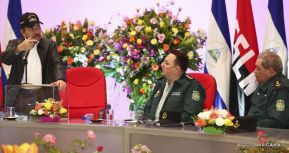 Conmemoración del 38 aniversario de la Fuerza Naval del Ejército de Nicaragua