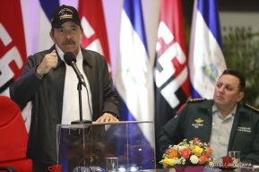 Conmemoración del 38 aniversario de la Fuerza Naval del Ejército de Nicaragua