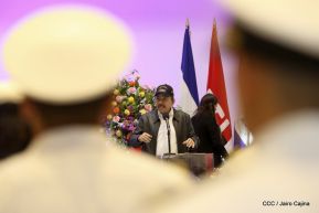 Conmemoración del 38 aniversario de la Fuerza Naval del Ejército de Nicaragua