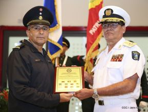 Conmemoración del 38 aniversario de la Fuerza Naval del Ejército de Nicaragua