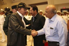 Conmemoración del 38 aniversario de la Fuerza Naval del Ejército de Nicaragua