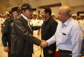 Conmemoración del 38 aniversario de la Fuerza Naval del Ejército de Nicaragua