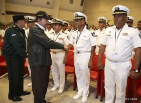 Conmemoración del 38 aniversario de la Fuerza Naval del Ejército de Nicaragua