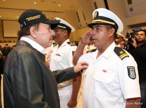 Conmemoración del 38 aniversario de la Fuerza Naval del Ejército de Nicaragua
