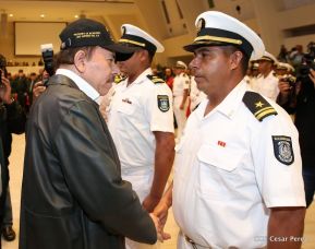 Conmemoración del 38 aniversario de la Fuerza Naval del Ejército de Nicaragua