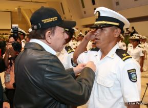 Conmemoración del 38 aniversario de la Fuerza Naval del Ejército de Nicaragua