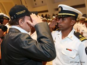Conmemoración del 38 aniversario de la Fuerza Naval del Ejército de Nicaragua