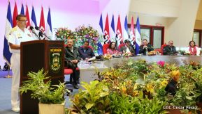 Conmemoración del 38 aniversario de la Fuerza Naval del Ejército de Nicaragua