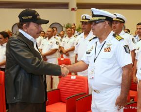 Conmemoración del 38 aniversario de la Fuerza Naval del Ejército de Nicaragua