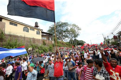 Nicaragüenses reclaman paz y justicia en las calles 