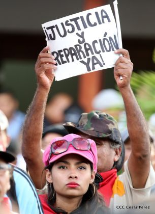 Nicaragüenses reclaman paz y justicia en las calles 
