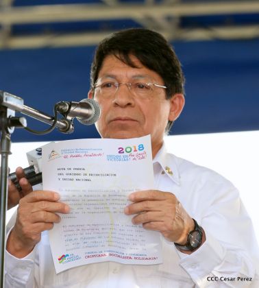 Nicaragüenses reclaman paz y justicia en las calles 