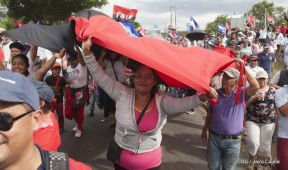 Mar de pueblo reclama justicia y reparación para las víctimas y castigo para los terroristas golpistas