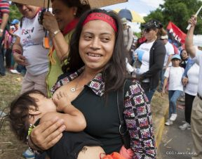 Mar de pueblo reclama justicia y reparación para las víctimas y castigo para los terroristas golpistas