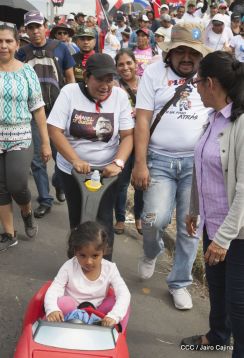 Mar de pueblo reclama justicia y reparación para las víctimas y castigo para los terroristas golpistas
