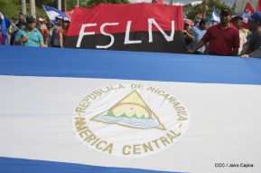 Mar de pueblo reclama justicia y reparación para las víctimas y castigo para los terroristas golpistas