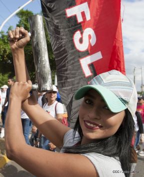 Mar de pueblo reclama justicia y reparación para las víctimas y castigo para los terroristas golpistas