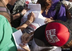 Mar de pueblo reclama justicia y reparación para las víctimas y castigo para los terroristas golpistas