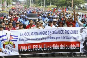 Mar de pueblo reclama justicia y reparación para las víctimas y castigo para los terroristas golpistas