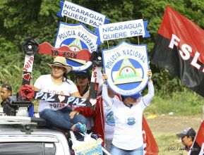 Mar de pueblo reclama justicia y reparación para las víctimas y castigo para los terroristas golpistas