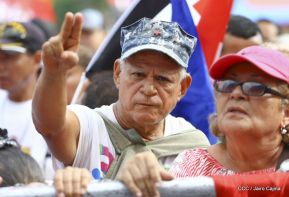 Mar de pueblo reclama justicia y reparación para las víctimas y castigo para los terroristas golpistas